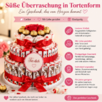 Süße Geschenk-Torte